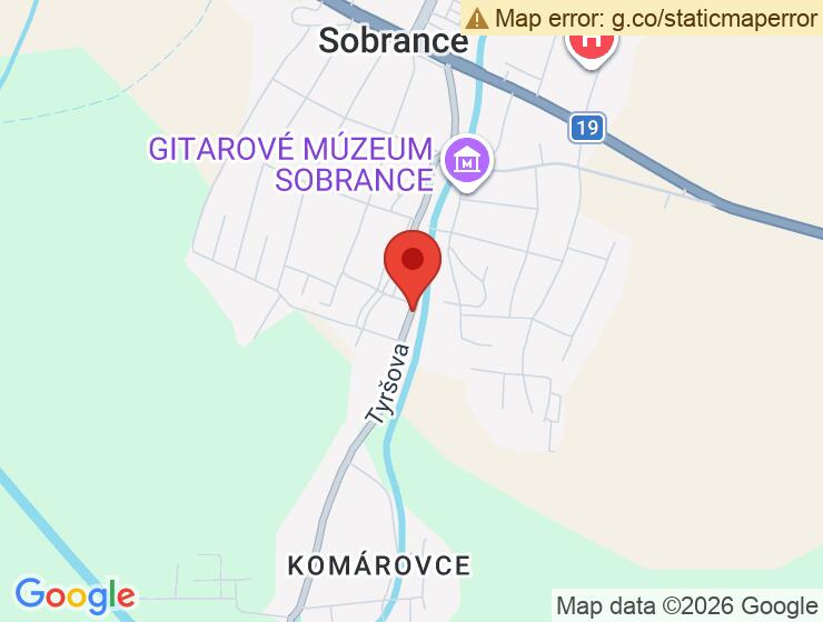 Na predaj garáž na Tyršovej ulici v Sobranciach