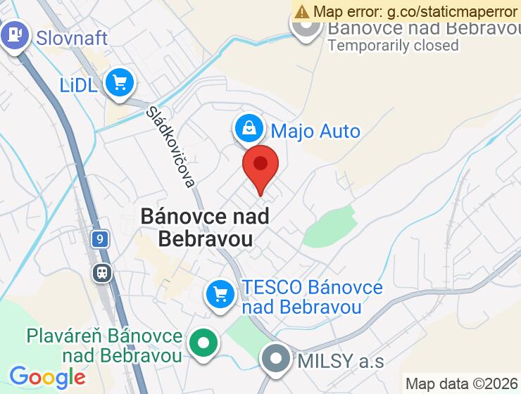 Na predaj garáž s elektrinou a jamou na ul. M.R. Štefánika v Bánovciach