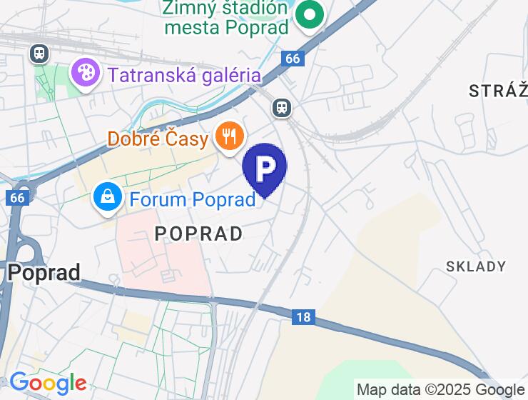 Na predaj garáž s rozlohou 18 m2 na ul. Okružná v Poprade