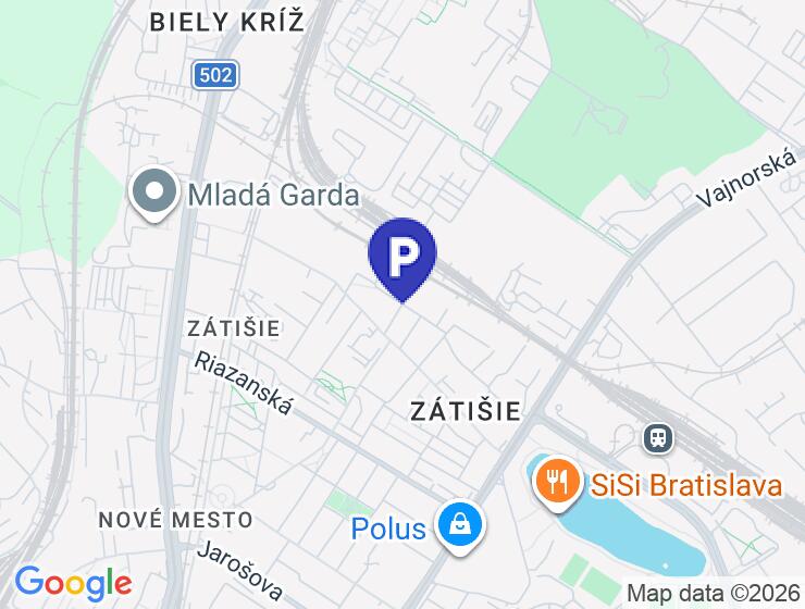Na predaj garáž v Bratislave, Nové Mesto, Hattalova ulica