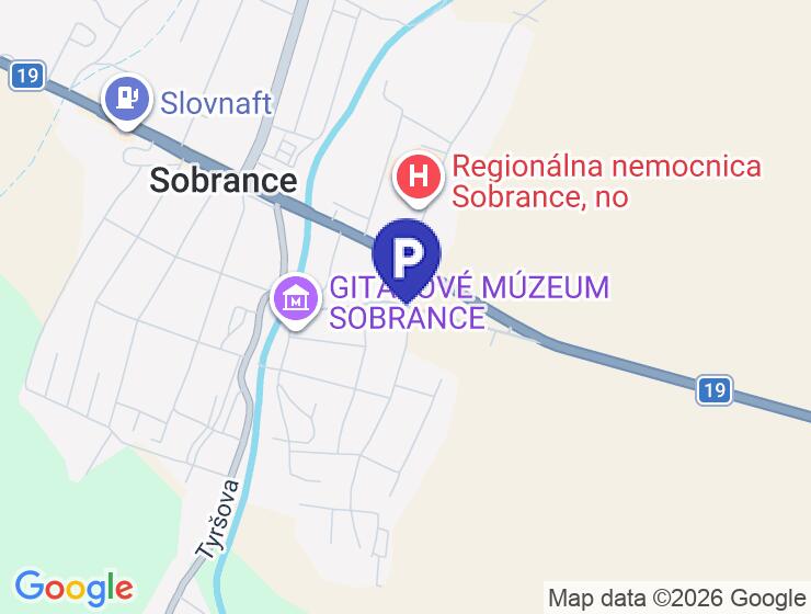 Na predaj garáž v bytovom dome v Sobranciach na Tibavskej ulici