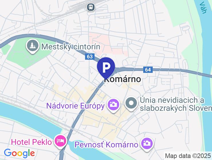 Na predaj garáž v centre Komárna na Záhradníckej ulici