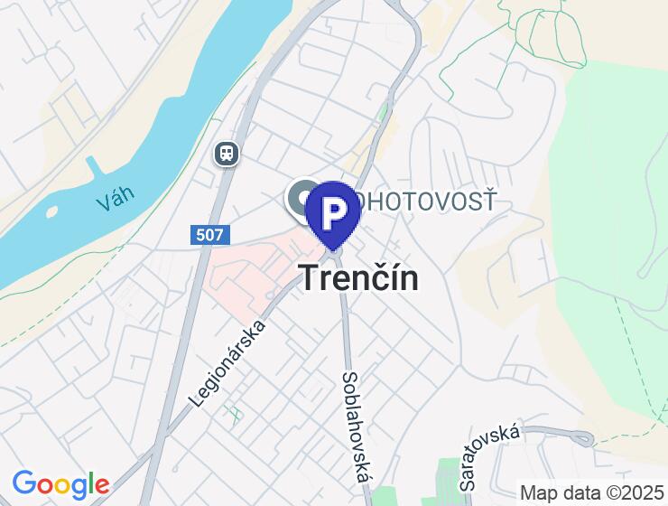 Na predaj garáž v centre Trenčína s elektrinou a jamou