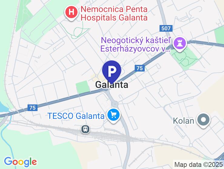 Na predaj garáž v Galante pri parku, 19 m²