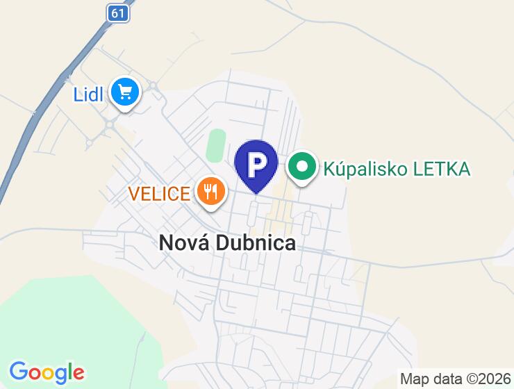 Na predaj garáž v Novej Dubnici na ul. P. Jilemnického