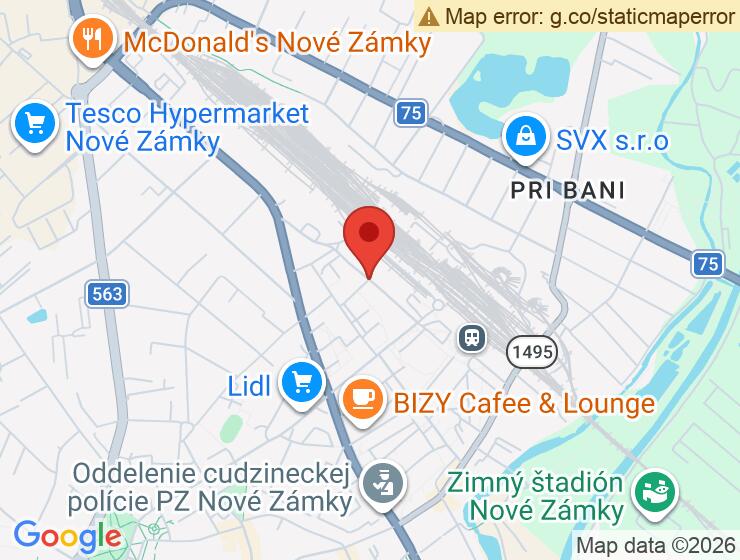 Na predaj garáž v Nových Zámkoch na Bratislavskej ceste