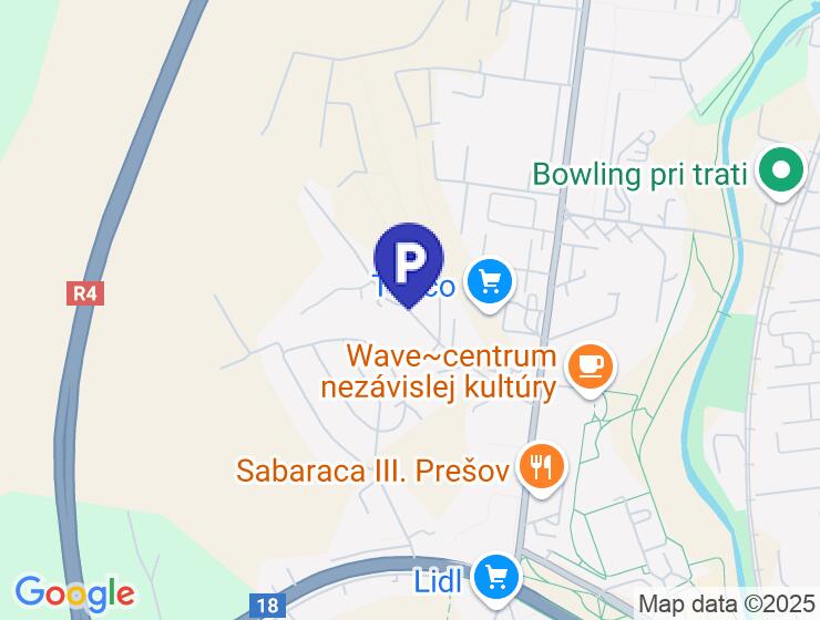 Na predaj garáž v Prešove na Tehelnej ulici