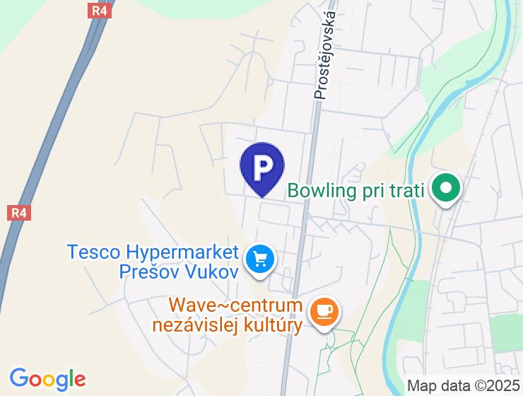 Na predaj garáž v Prešove na ulici Ku Kráľovej hore