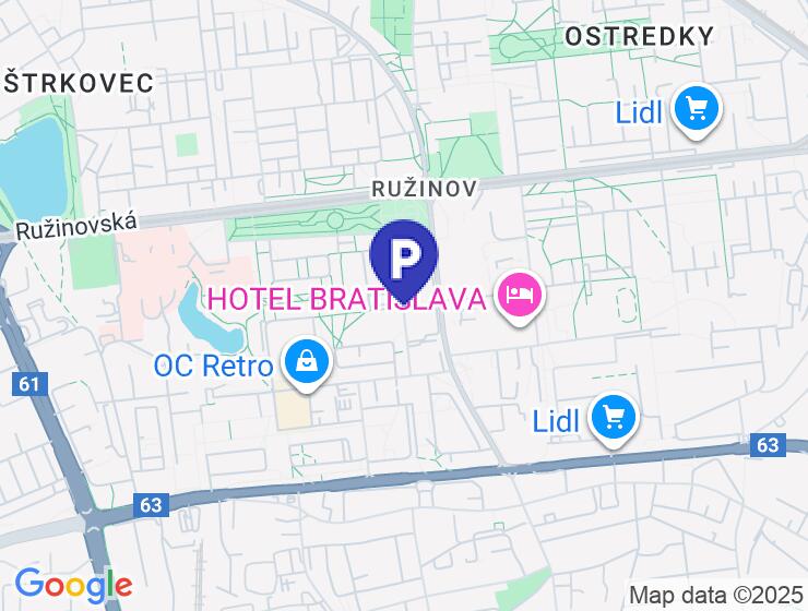 Na predaj garáž v Ružinove na Papraďovej ulici