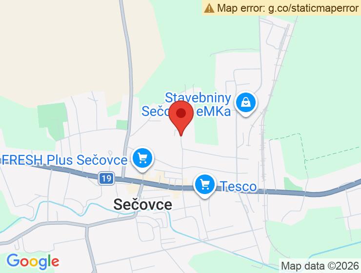 Na predaj garáž v Sečovciach na Štúrovej ulici