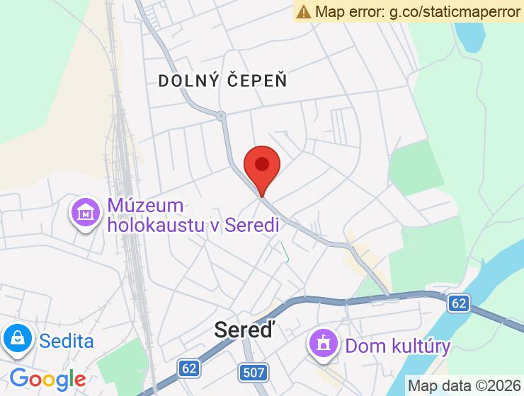 Na predaj garáž v Seredi na ulici Čepeňská s dobrou polohou