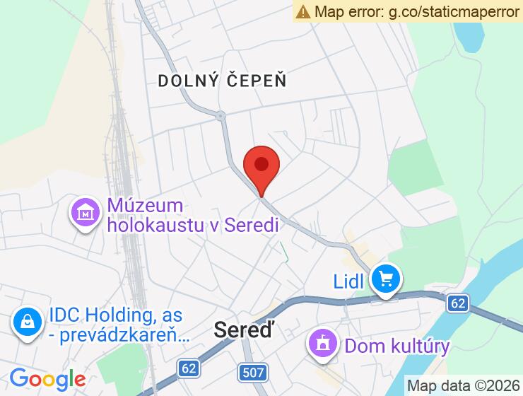 Na predaj garáž v Seredi na ulici Čepeňská s rozlohou 18 m2