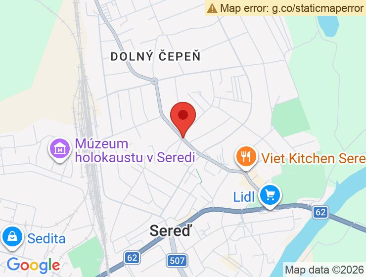 Na predaj garáž v Seredi na ulici Čepeňská s rozlohou 18 m2