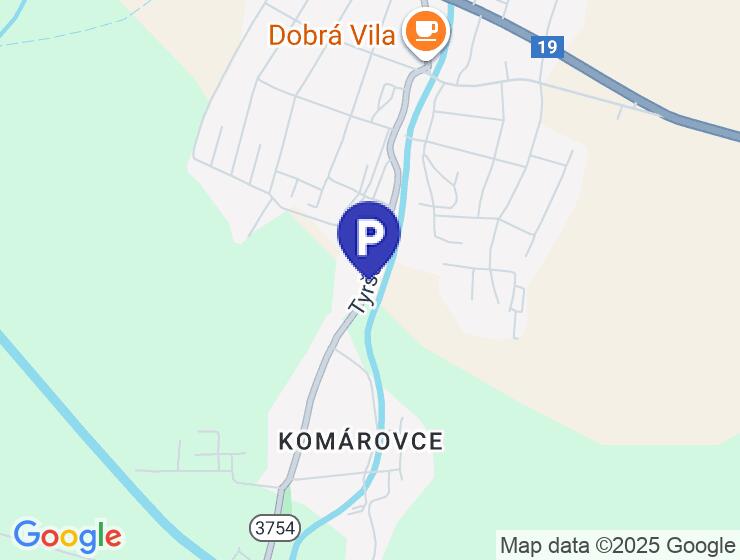 Na predaj garáž v Sobranciach na Tyršovej ulici