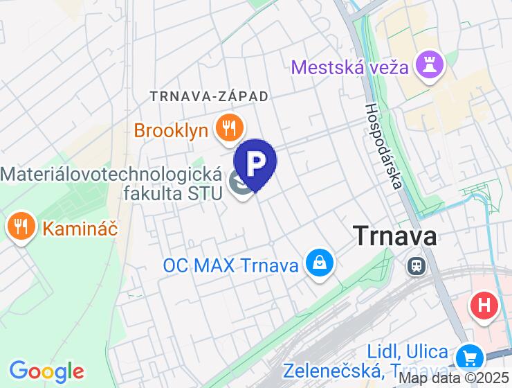 Na predaj garáž v suteréne na ulici J. Bottu v Trnave