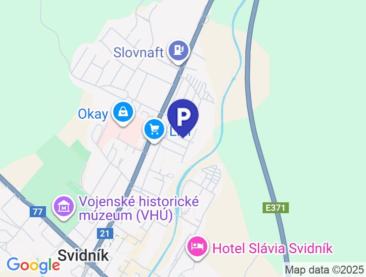 Na predaj garáž vo Svidníku na ul. 8. mája