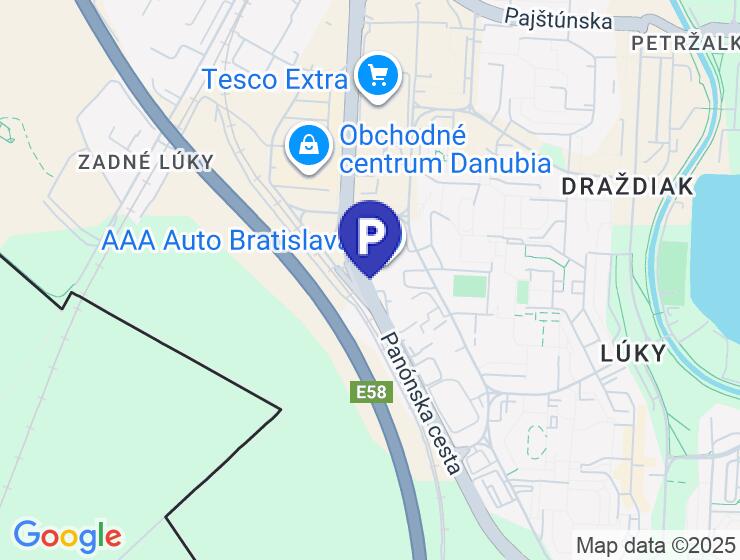 Na predaj garážové parkovacie státie v novostavbe na Panónskej ceste