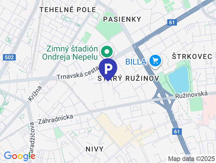 Na predaj garážové státie v Bratislave na Stodolovej ulici