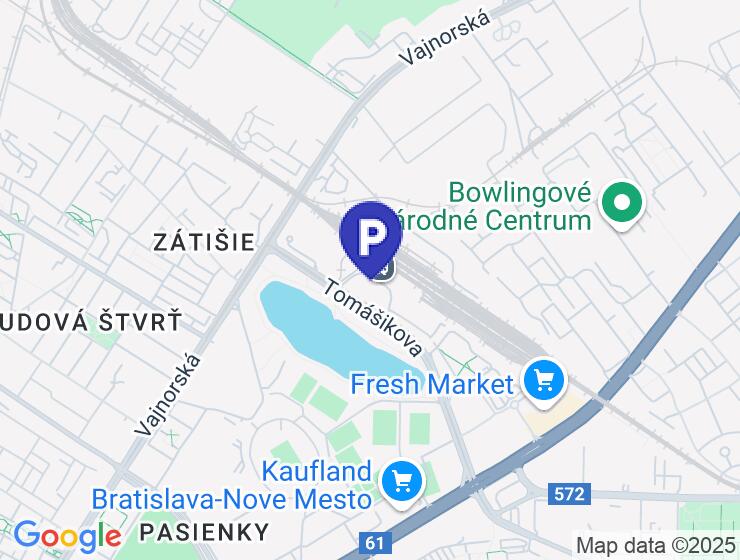 Na predaj garážové státie v komplexe KOLOSEO, Tomášikova ulica, Bratislava II