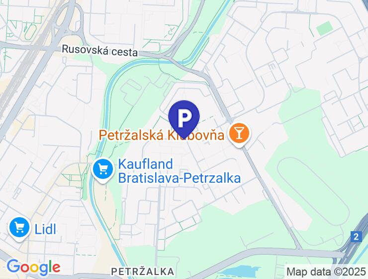 Na predaj garážové státie v suteréne na Osuského ulici, Petržalka