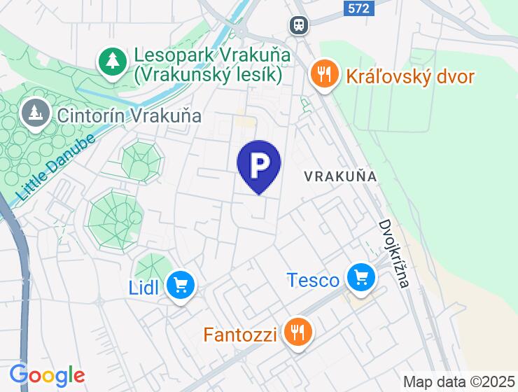 Na predaj garážové státie v uzavretom garážovom dome na Jedľovej ulici, Bratislava – Vrakuňa