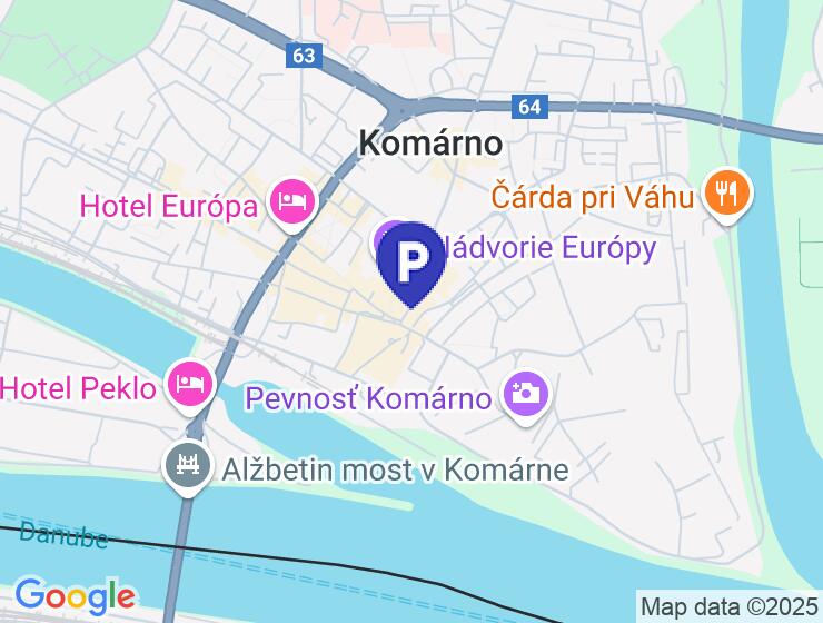 Na predaj murovaná dvojgaráž 40 m² na ul. Mierová/Odborárov, Komárno