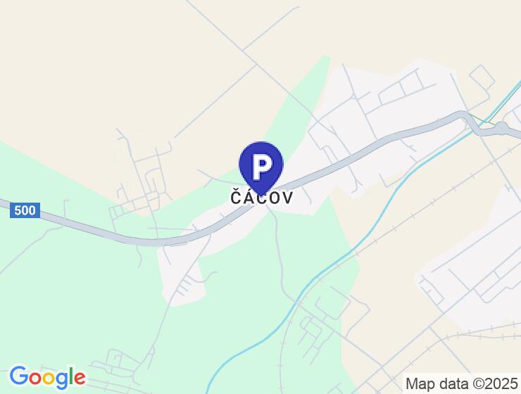 Na predaj murovaná dvojgaráž s pozemkom v Čačove