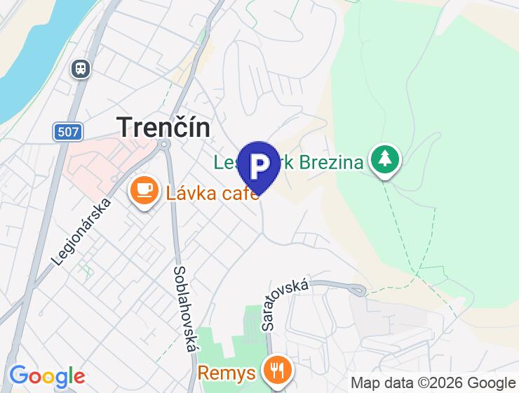 Na predaj murovaná garáž 17m2 na Partizánskej ulici v Trenčíne