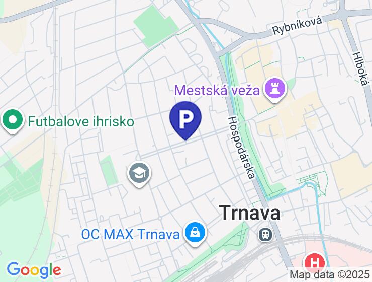 Na predaj murovaná garáž 20 m² – Trnava, Študentská ulica