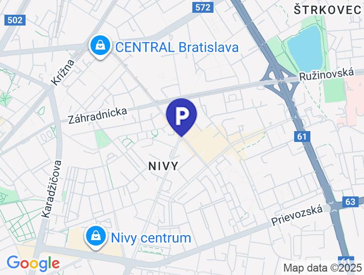 Na predaj murovaná garáž na Miletičovej ulici v Bratislave – Ružinov