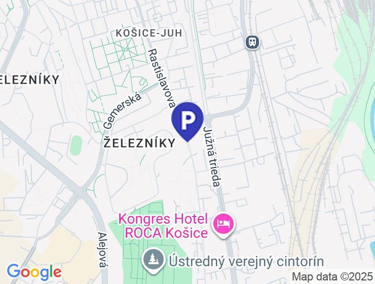 Na predaj murovaná garáž na Rastislavovej ulici v Košiciach