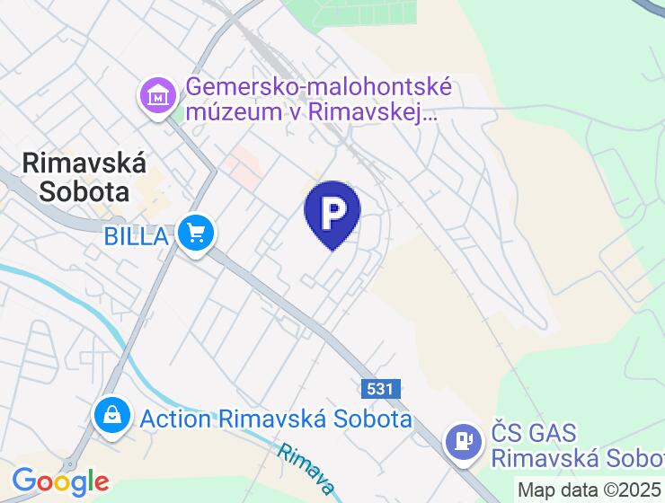 Na predaj murovaná garáž na Rožňavskej ulici v Rimavskej Sobote