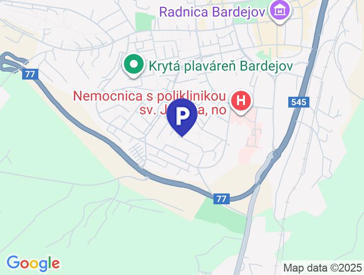 Na predaj murovaná garáž na Tačevskej ulici v Bardejove za 24 500 €