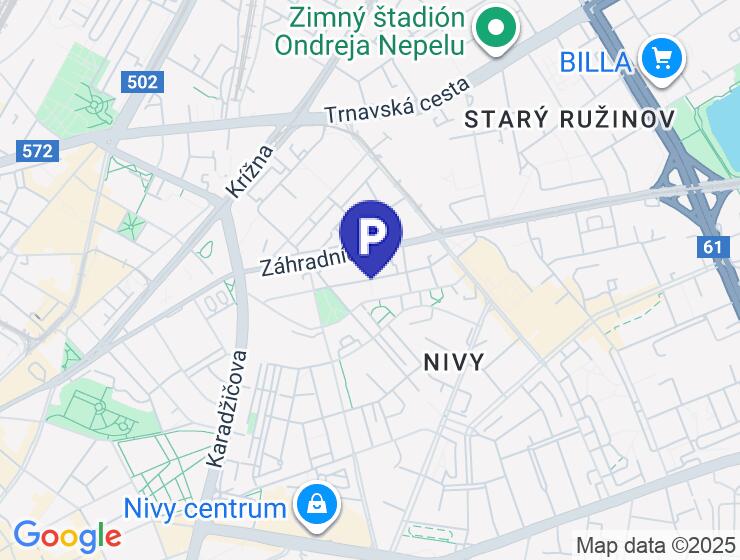 Na predaj murovaná garáž na ul. Koceľova, Bratislava II