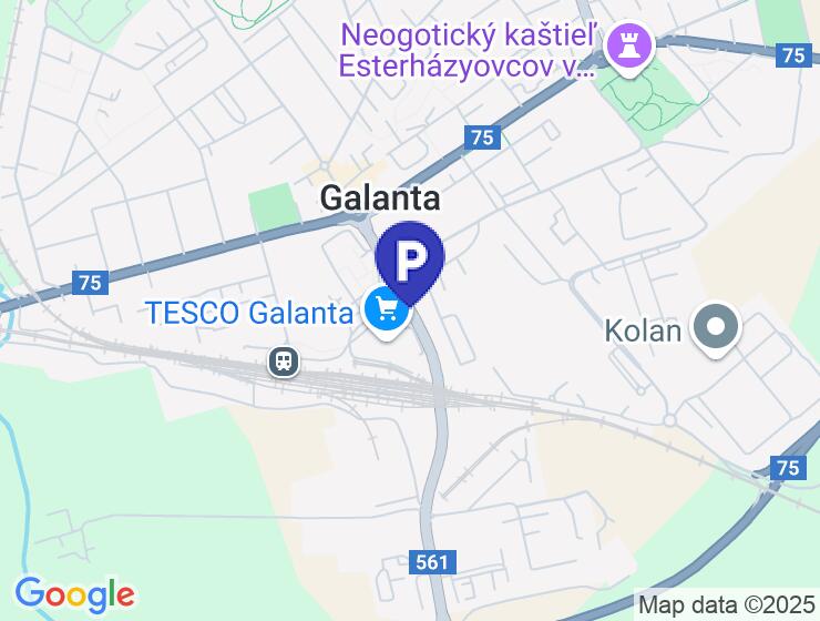 Na predaj murovaná garáž pri LIDL v Galante
