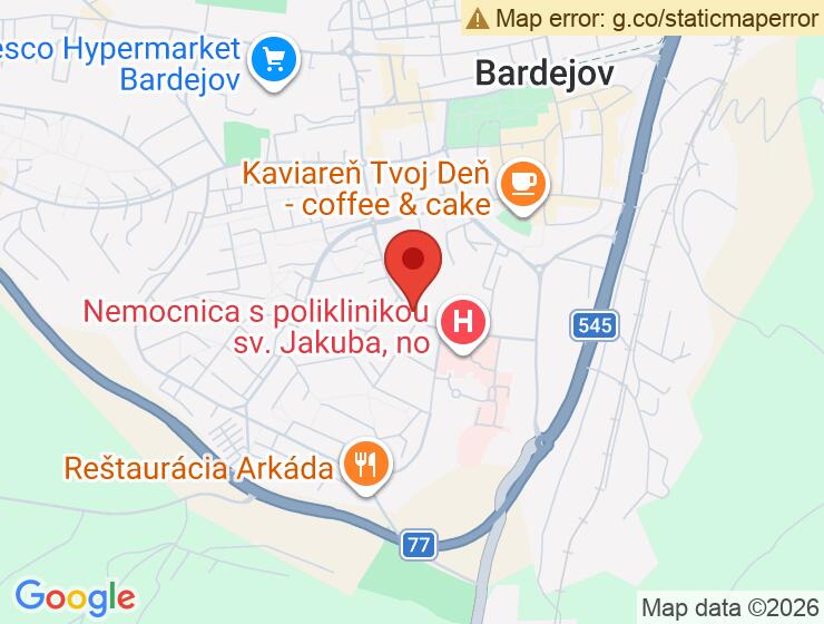 Na predaj murovaná garáž pri poliklinike ČK v Bardejove