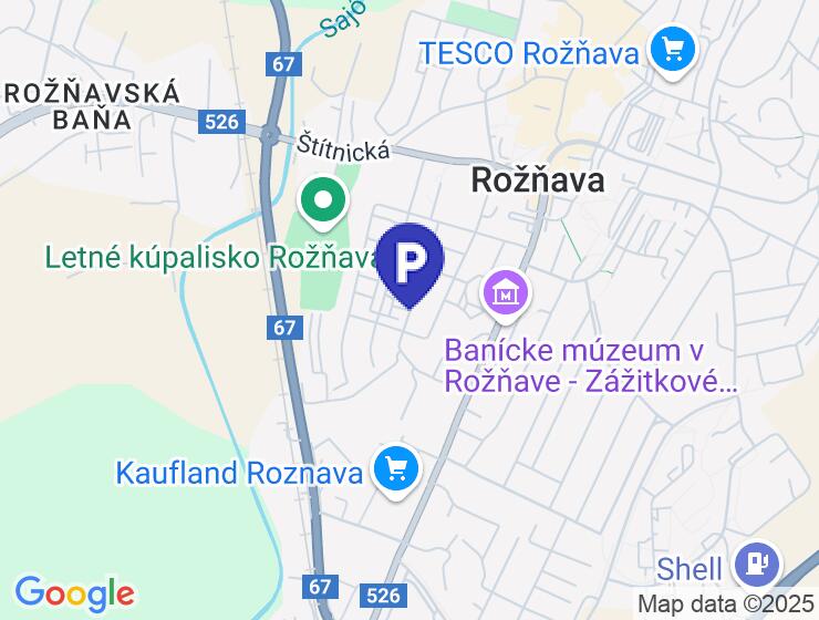 Na predaj murovaná garáž s elektrinou | Rožňava – Letná ulica