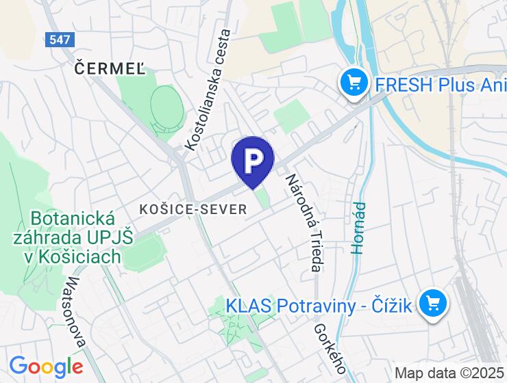 Na predaj murovaná garáž s elektrinou v Parku Obrancov mieru