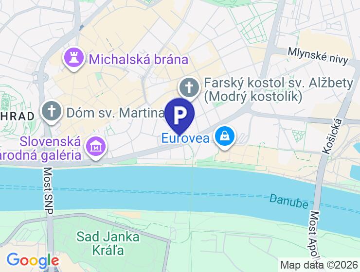 Na predaj murovaná garáž v centre Bratislavy na Šafárikovo námestie