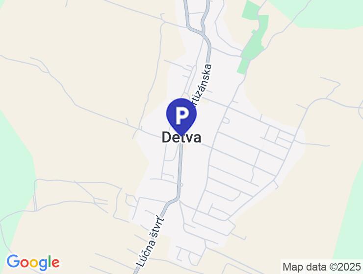 Na predaj murovaná garáž v Detve