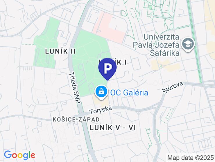 Na predaj murovaná garáž v Košiciach pri OC Galéria