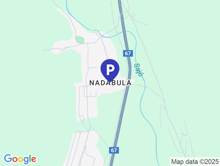 Na predaj murovaná garáž v Nadabulej s rozlohou 19 m2