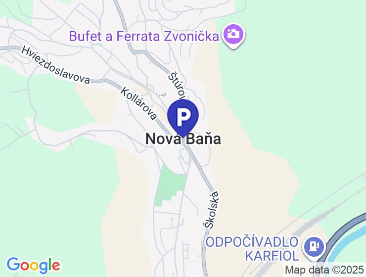 Na predaj murovaná garáž v Novej Bani