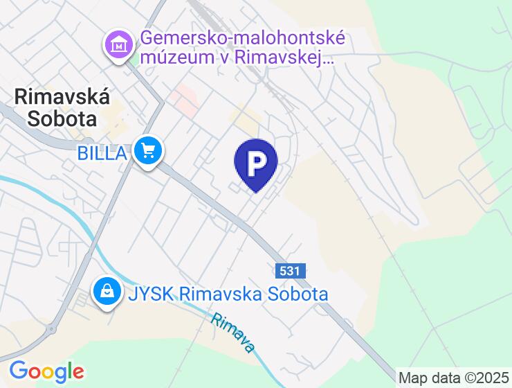 Na predaj murovaná garáž v Rimavskej Sobote