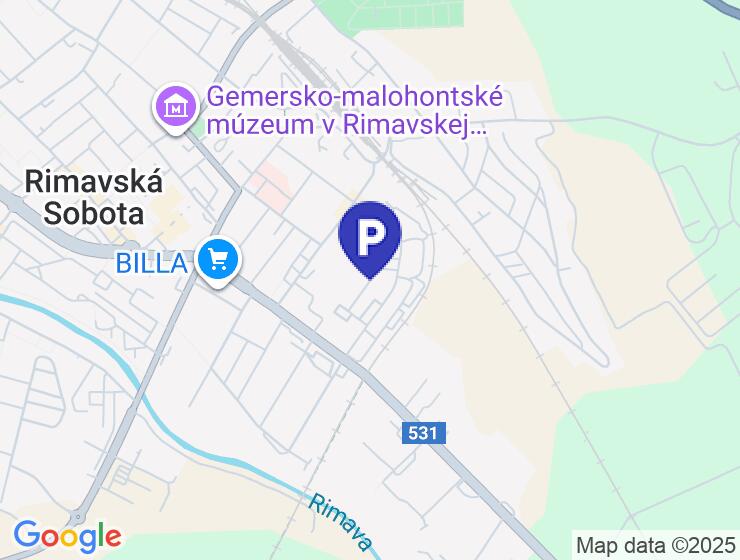 Na predaj murovaná garáž v Rimavskej Sobote