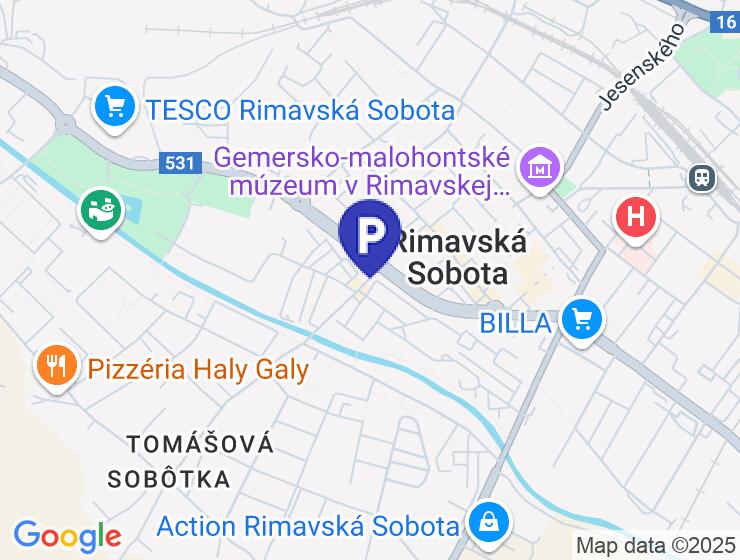 Na predaj murovaná garáž v Rimavskej Sobote