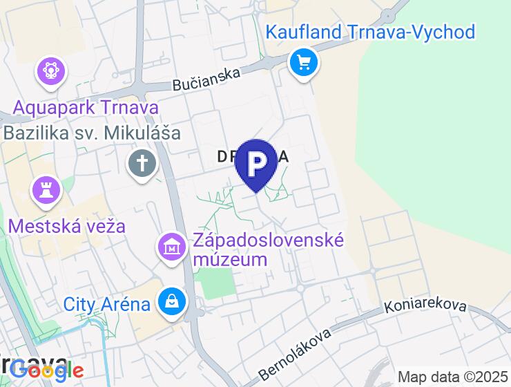 Na predaj murovaná garáž v Trnave na Družbe
