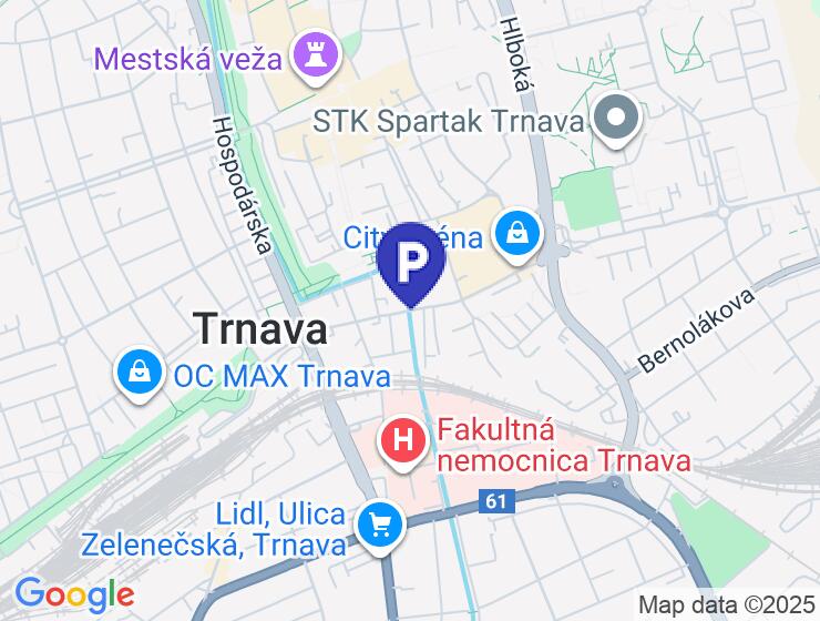 Na predaj murovaná garáž v Trnave na Kollárovej ulici