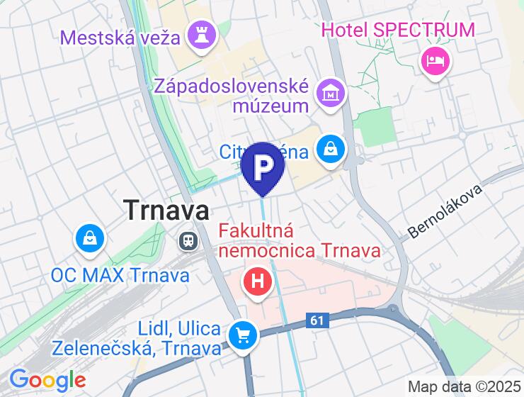 Na predaj murovaná garáž v Trnave na Kollárovej ulici