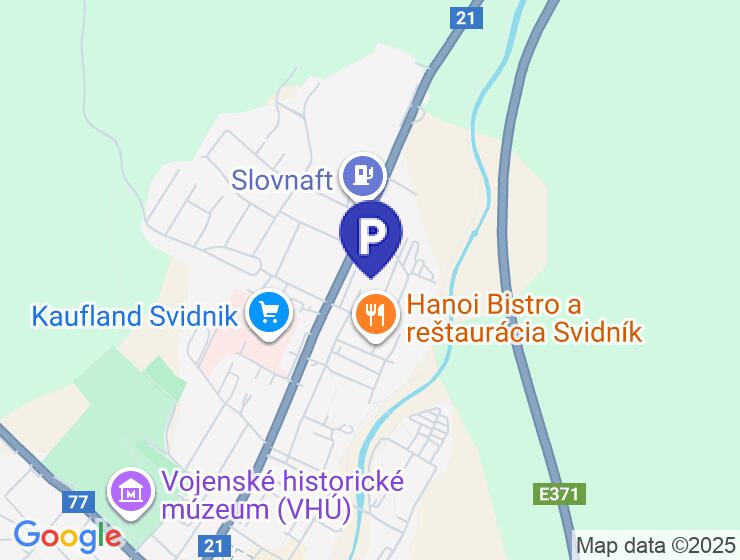 Na predaj murovaná garáž vo Svidníku na Duklianskej ulici